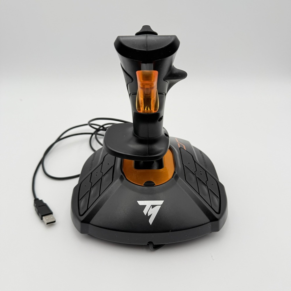 Thrustmaster T.16000M FCS Flight Stick PC Joystick Black Ambidextrous Tested
